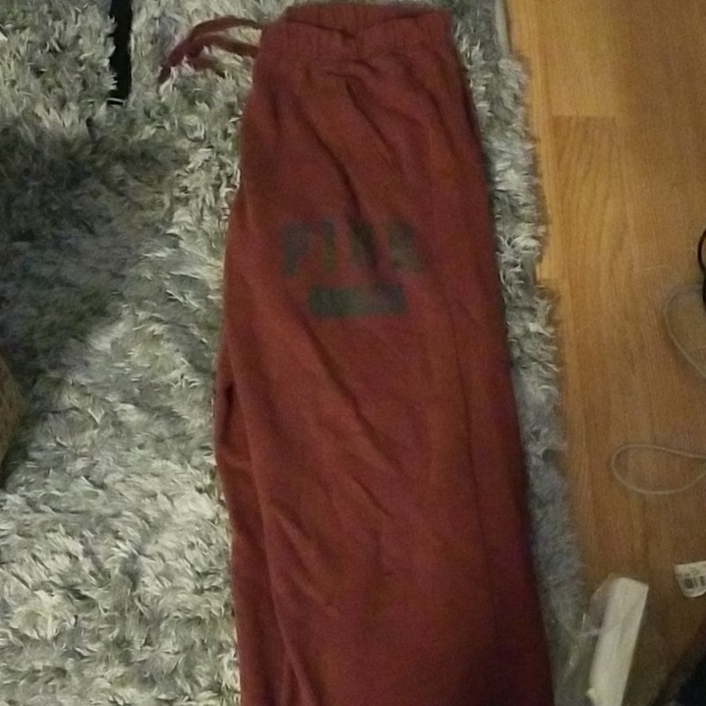 Pink sweatpants